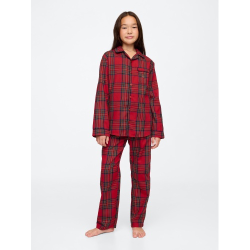 갭 Kids Recycled Flannel PJ Set