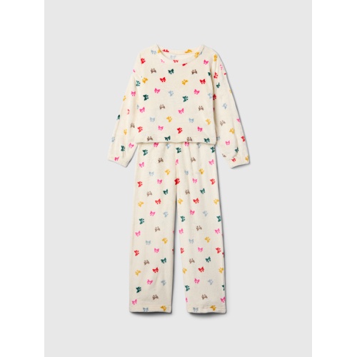 갭 Kids Recycled Cozy Cropped PJ Set