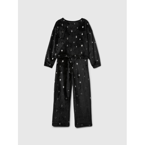 갭 Kids Recycled Cozy Cropped PJ Set