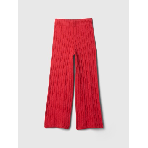 갭 Kids CashSoft Cable-Knit Sweater Pants