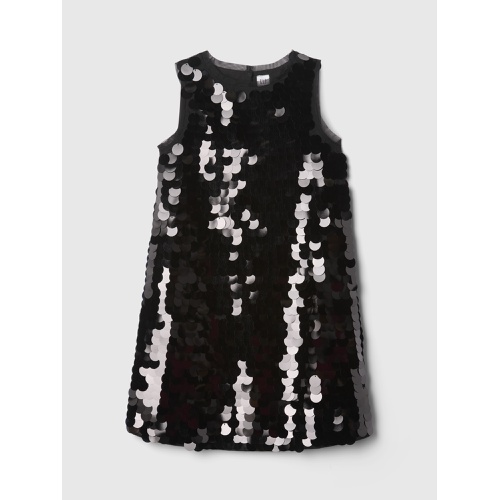 갭 Kids Sequin Shift Dress