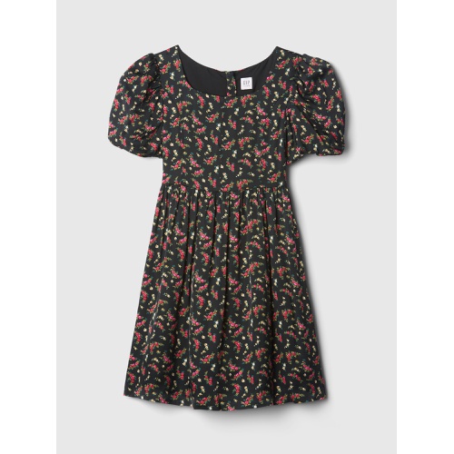 갭 Kids Floral Puff Dress