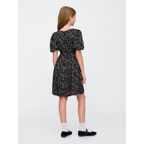 갭 Kids Floral Puff Dress