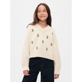 Gap × Disney Kids Mickey Mouse Embroidered Sweater