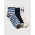 Kids Quarter Crew Socks (3-Pack)