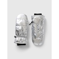 Kids Metallic Puffer Mittens