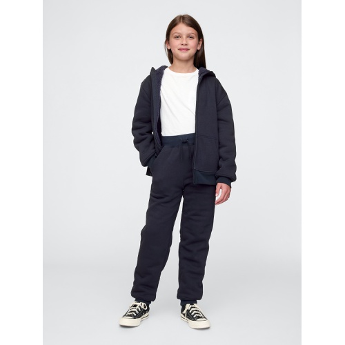 갭 Kids Vintage Soft Sherpa-Lined Joggers