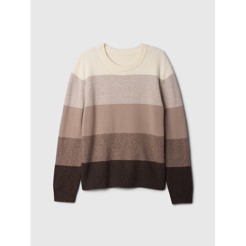 갭 Kids CashSoft Striped Crewneck Sweater