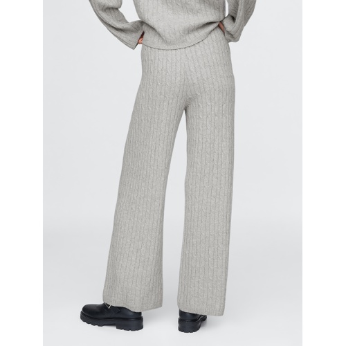 갭 CashSoft Cable-Knit Sweater Pants