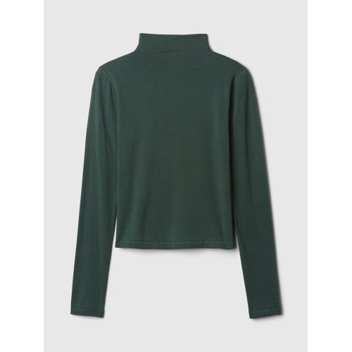 갭 Featherweight Turtleneck Top