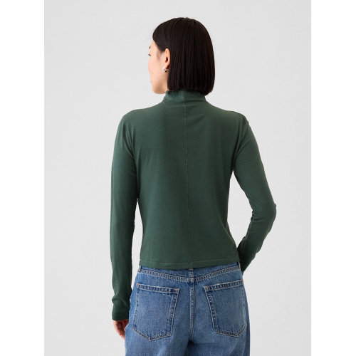 갭 Featherweight Turtleneck Top