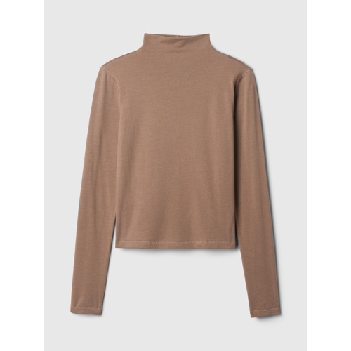 갭 Featherweight Turtleneck Top