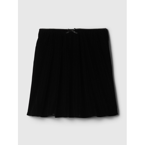 갭 Recycled Velvet Mini Skirt