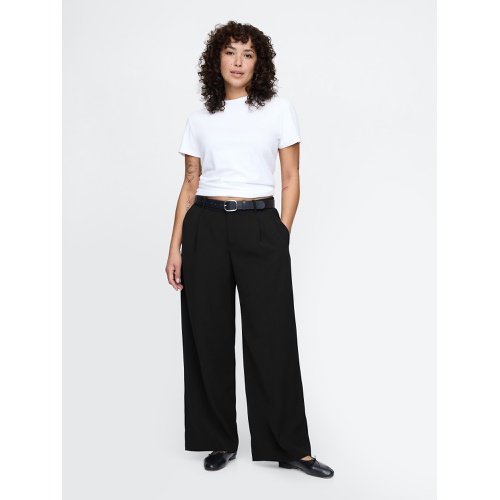 갭 365 Low Rise Pleated Trousers