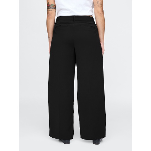 갭 365 Low Rise Pleated Trousers