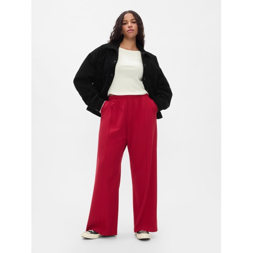 갭 Wide-Leg Seamed Pull-On Pants