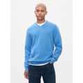 CashSoft V-Neck Sweater