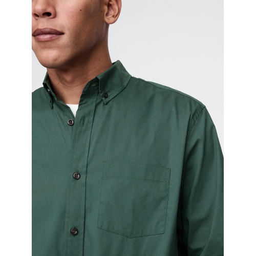 갭 All-Day Poplin Shirt in Standard Fit