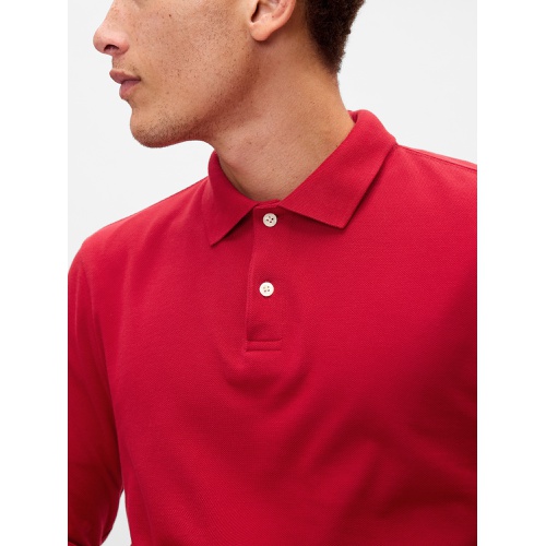 갭 Pique Polo Shirt