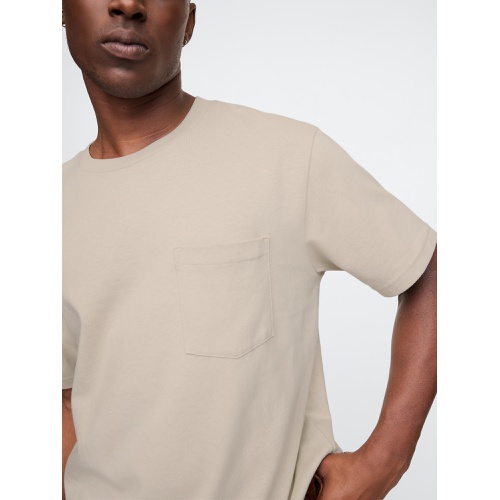 갭 Heavyweight Pocket T-Shirt