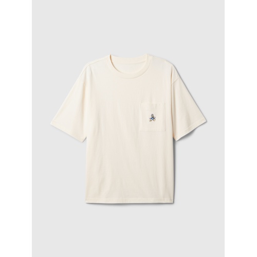 갭 Gap × Disney Heavyweight Pocket T-Shirt