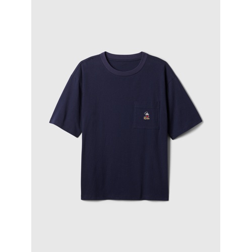 갭 Gap × Disney Heavyweight Pocket T-Shirt