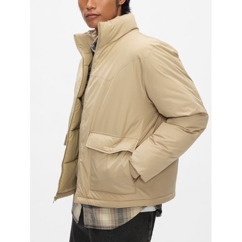 갭 Recycled Modern Puffer Jacket