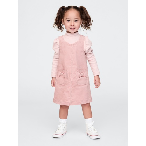 갭 babyGap Reissue Velvet Jumper Dress