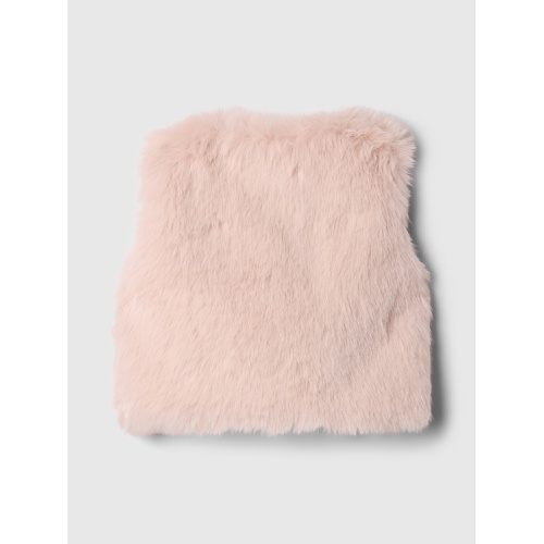 갭 babyGap Recycled Faux Fur Vest