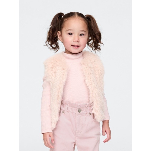 갭 babyGap Recycled Faux Fur Vest