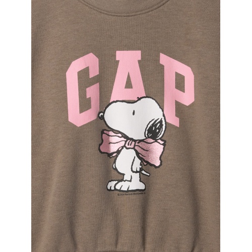 갭 babyGap Peanuts Logo Sweatshirt