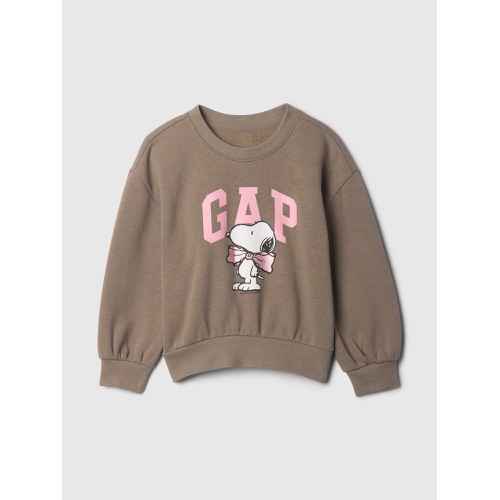 갭 babyGap Peanuts Logo Sweatshirt