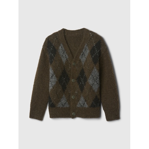 갭 babyGap Argyle Cardigan Sweater