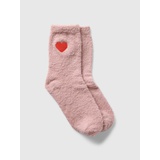 Kids Heart Cozy Socks