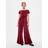 Kids Velour Jumpsuit