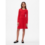 Kids CashSoft Rib Sweater Dress