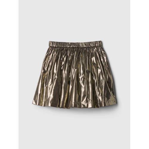 갭 Kids Metallic Pleated Skirt