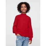 Kids CashSoft Oversized Mockneck Sweater