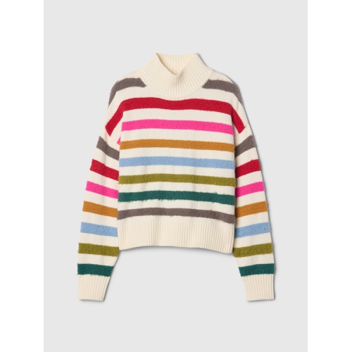 갭 Kids CashSoft Oversized Mockneck Sweater