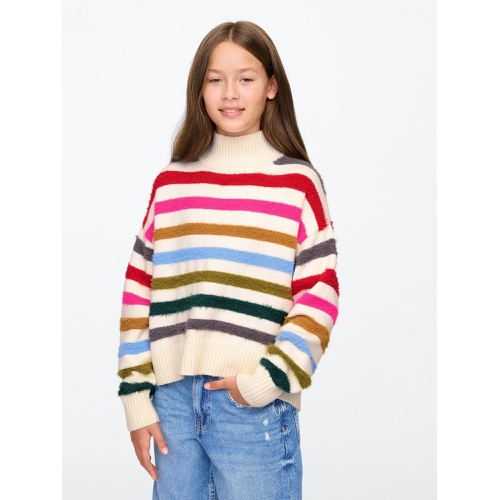 갭 Kids CashSoft Oversized Mockneck Sweater