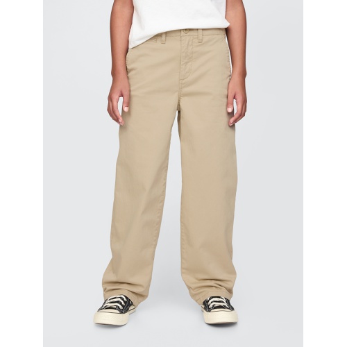 갭 Kids Lined Modern Loose Khakis