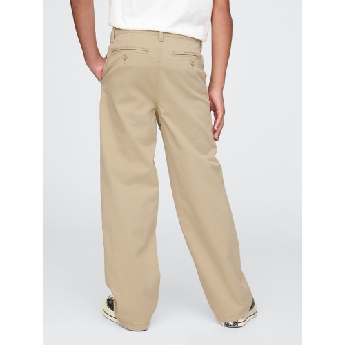 갭 Kids Lined Modern Loose Khakis