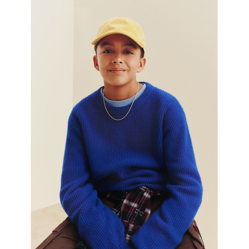 갭 CashSoft Rib Crewneck Sweater