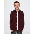 Kids Oversized Corduroy Western Shirt