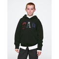 Kids Vintage Soft Textured Logo Hoodie