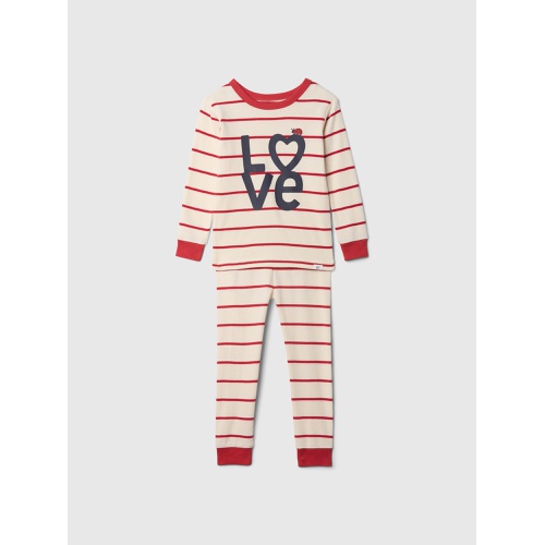 갭 Baby & Toddler Organic Brushed Cotton PJ Set