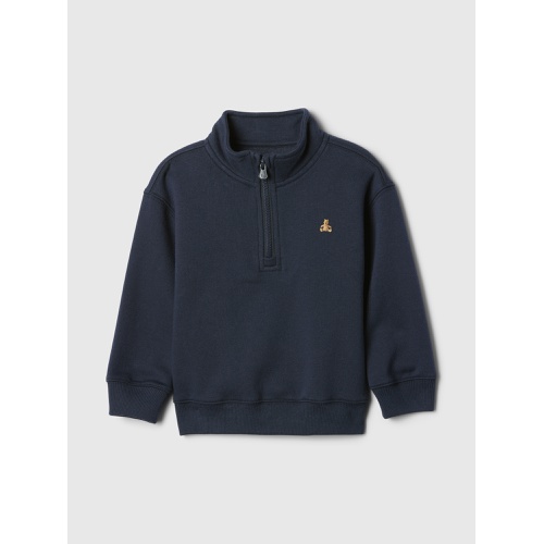 갭 babyGap Vintage Soft Relaxed Quarter-Zip Pullover