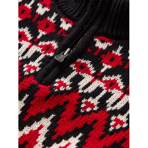 갭 babyGap Fair Isle Half-Zip Sweater