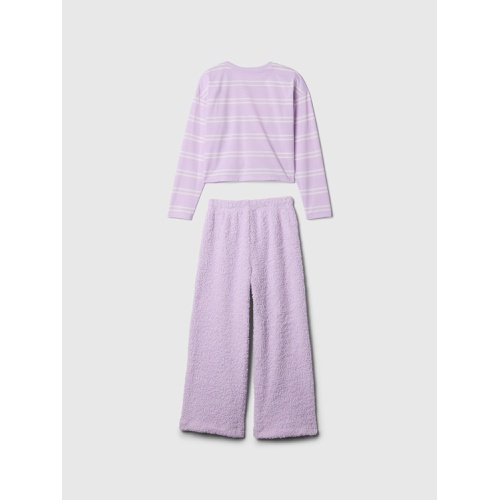 갭 Kids Recycled Chenille PJ Set