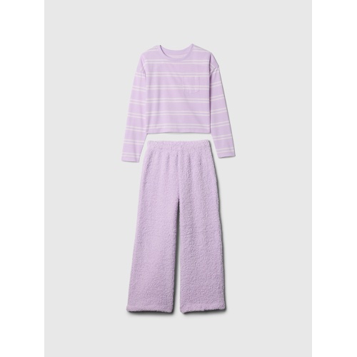 갭 Kids Recycled Chenille PJ Set